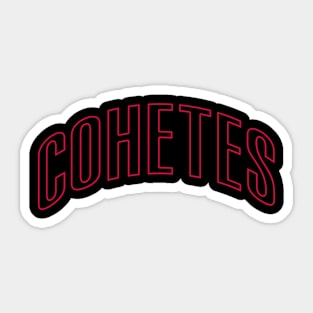 Houston Rockets Cojetes español Sticker